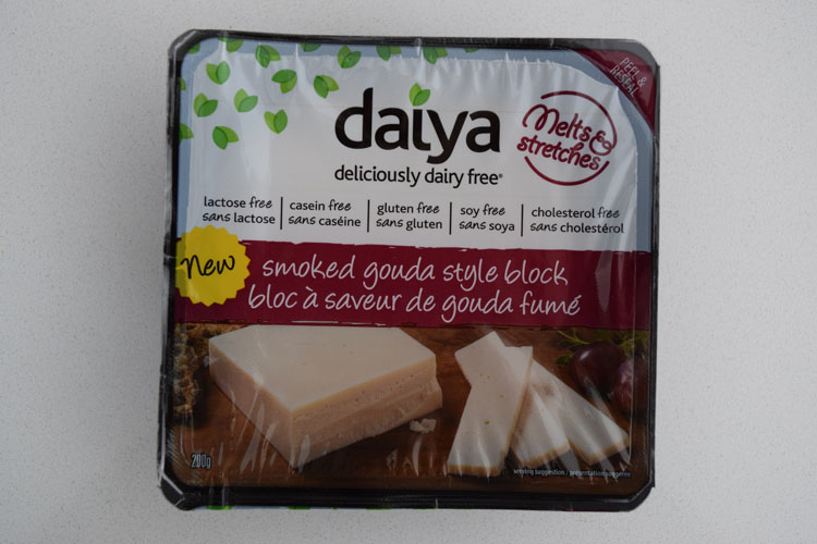 Bloc Daiya (cheddar, Jack, Havarti ou Gouda fumé)